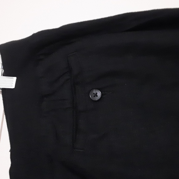 Lucky Brand Black Pants Jogger Teouser Linen Women L Lagenlook Casual Vacation - Picture 6 of 8